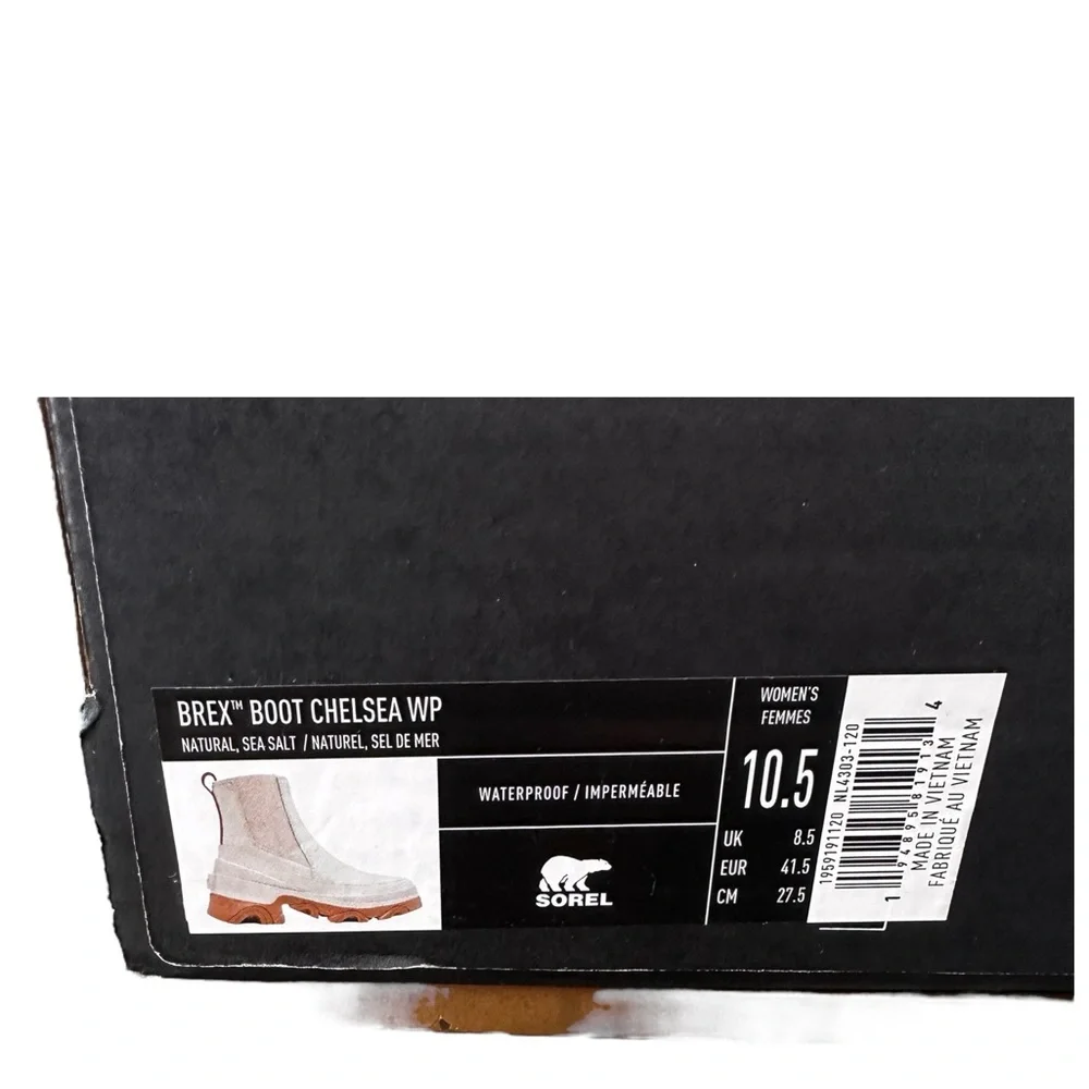 Sorel NWB Size‎ 10.5 BREX Chelsea Women's waterproof Boots